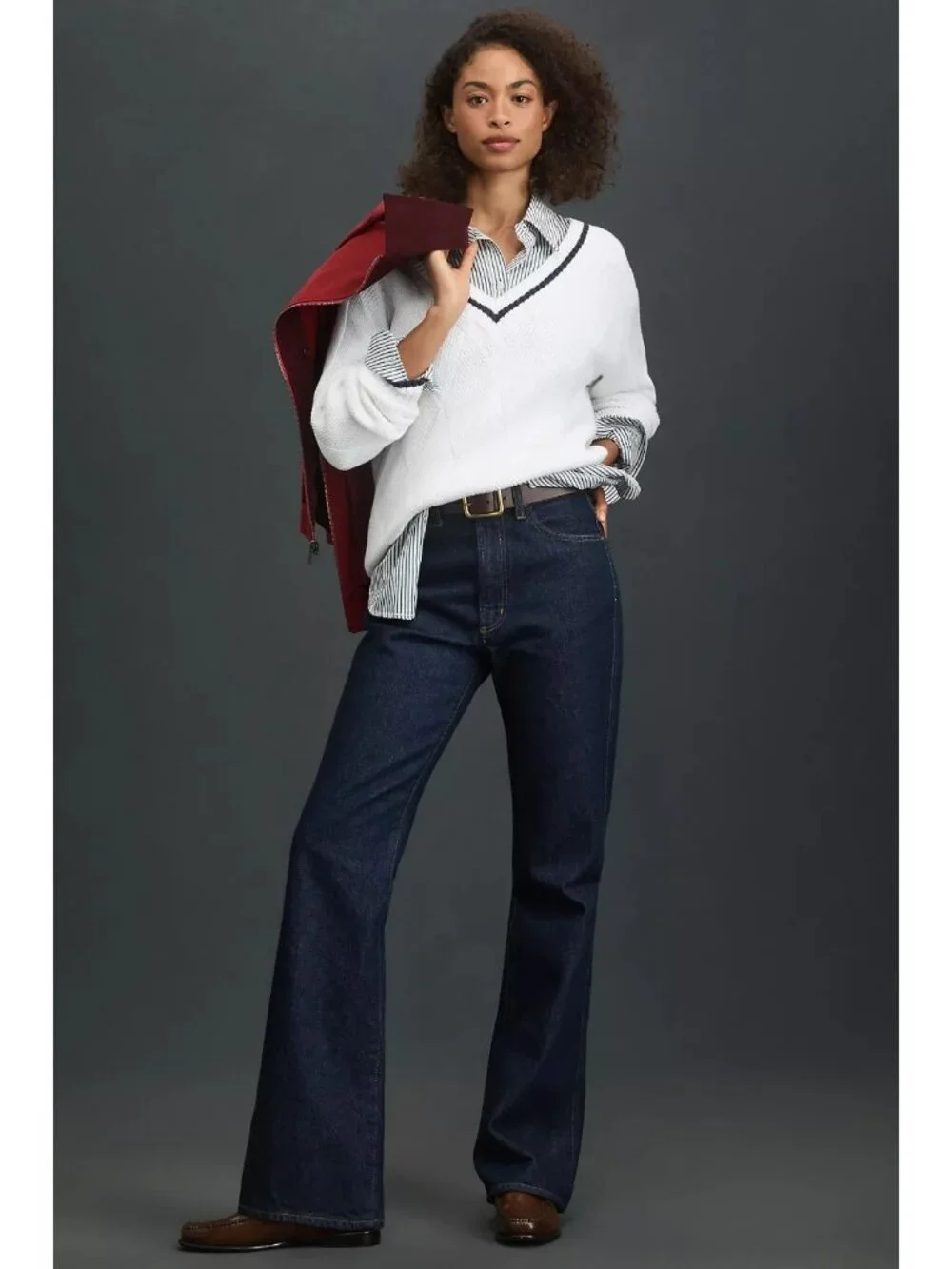 AGOLDE Leena High-Rise Bootcut Jeans 31